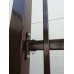 Zdjęcie Brama „Zen” 1x2 z metalowej rury profilowanej Ogrodzenie ⚡ z profilu metalowego