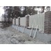 Photo Picket fence 2*1.25m/0.45mm picket fence