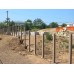Photo Concrete fence post Welded mesh