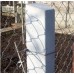 Photo Concrete fence post Welded mesh