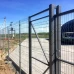 Фото Сітка для огорожі 1.73 антрацит - ral 7016 / Zn + ППЛ / 3D / 3-4 огорожа автостоянки