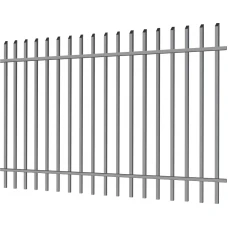 Фото Металлический забор "Деко секьюрити" 2.5х2 из профильной трубы Забор из металлопрофиля